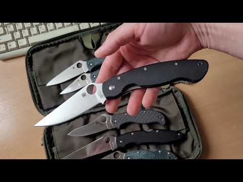 Видео: Мой рейтинг лучших ножей Spyderco 2023. #spydercoknives #spydercodelica #spydercoendura