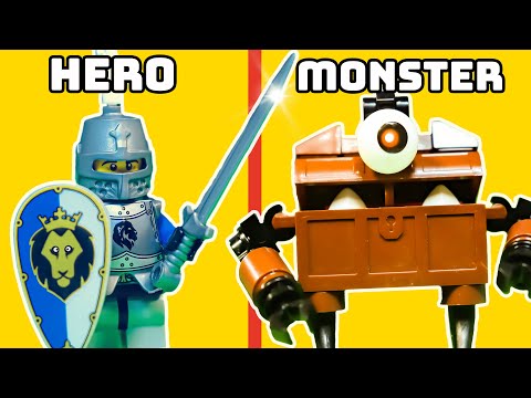 Видео: Я сделал БИТВУ 30 БЛОГЕРОВ из LEGO в МИРЕ Фэнтези !