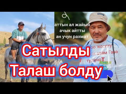 Видео: Талаш болуп кетти сатылды Жоон-кунгойго кетти