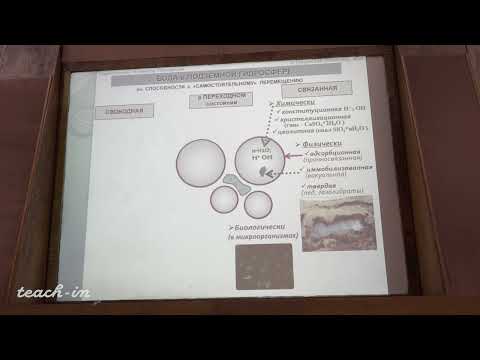 Видео: Гриневский С.О. - Гидрогеология.Часть 2 - 1. Подземная гидросфера. Основы гидрогеохимии