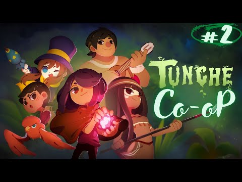 Видео: Ха, а мы убили первого Босса! Кооп Прохождение Tunche #2