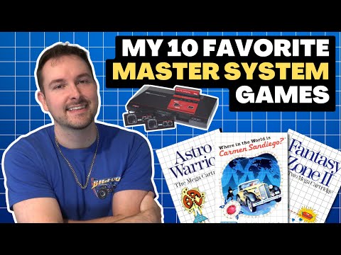 Видео: Мои 10 ЛЮБИМЫХ игр для Sega Master System