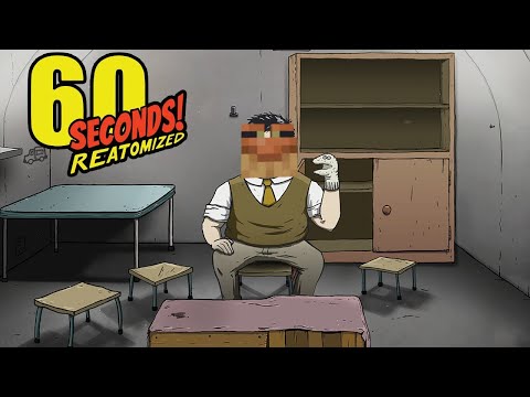 Видео: Тесное общение с семьёй в игре - 60 Seconds! Reatomized | Ep.1