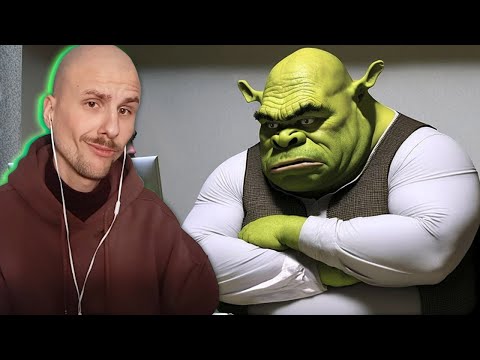 Видео: Yuwnee смотрит Если бы Шрек работал в офисе. Шрек на работе (Переозвучка) TheNafig