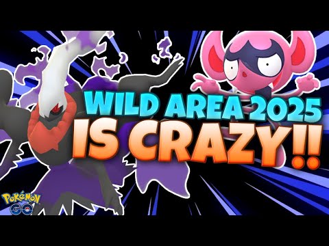 Видео: Подробности PokÉMON GO WILD AREA 2025 раскрыты! Это событие будет просто сумасшедшим!