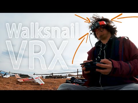 Видео: ☀ Цифра за пять копеек. Нашлёпка Walksnail на аналоговых очках. [WS VRX Stock Test]