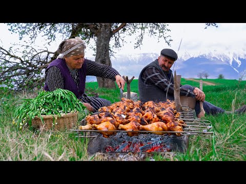 Видео: Жареные куриные ножки с овощами из сада | Домашний рецепт