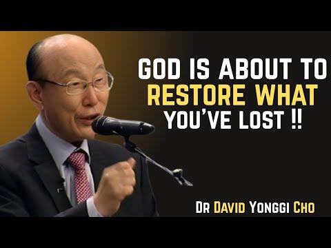 Видео: Ваш сезон восстановления начался — Бог движется!]] ЛУЧШАЯ МОТИВАЦИОННАЯ РЕЧЬ Доктор Дэвид Йонгги Чо