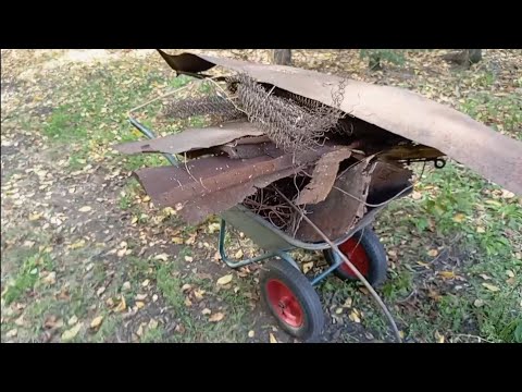 Видео: ЦЕЛАЯ ТАЧКА - МЕТАЛЛОЛОМА - НАХОДКА 