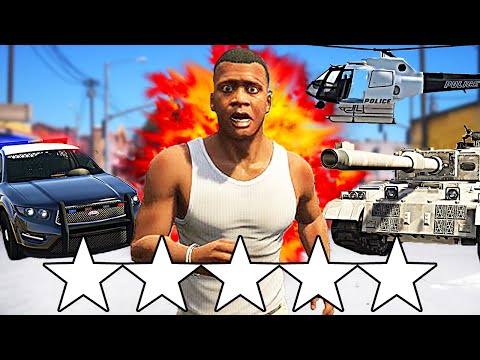 Видео: МОЖЕТЕ ЛИ ДА ИЗБЯГАТЕ ОТ ПЕТ ЗВЕЗДИ ПОЛИЦИЯ? - GTA 5