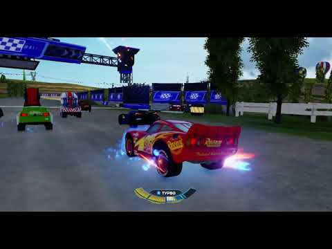 Видео: Тачки 3 (Xbox 360) - Гонка - Спринт по природе Хартленда - Молния Маккуин