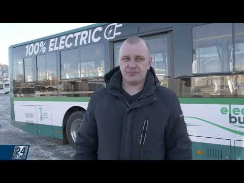 Видео: Электроавтобусы в Астане