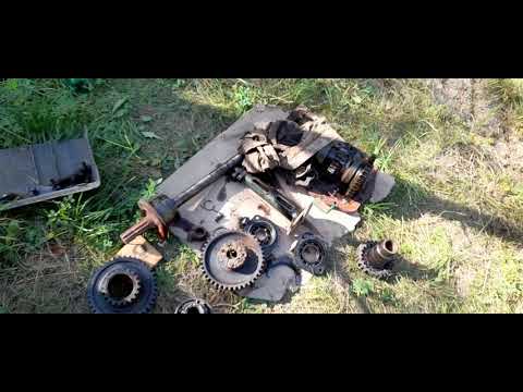 Видео: ЮМЗ коробка ,нижній вал ,скоросна коробка