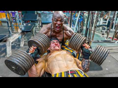Видео: Тренировка с 8-кратным мистером Олимпия Ронни Колеманом