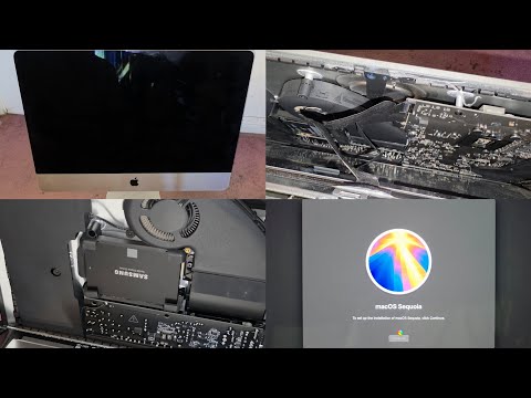 Видео: Разборка и замена жесткого диска SSD для iMac A2116 21,5 дюйма 4K (2019) и его модернизация. Ремо...