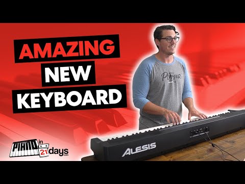 Видео: Клавиатура Alesis PRESTIGE (Recital Grand) — новый КОРОЛЬ среди цифровых клавиатур?