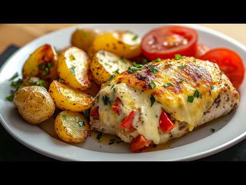 Видео: Невероятно вкусный фаршированный куриный филе — тает во рту! Лучше, чем в ресторане!