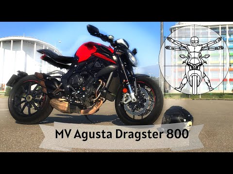 Видео: MV Agusta Dragster 800: тест-драйв и обзор на серпантине в Сочи