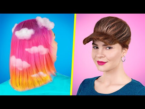 Видео: 11 милых причёсок за пару минут / Проверка лайфхаков из ТикТока