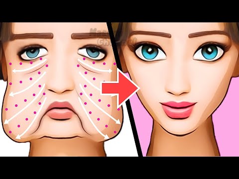 Видео: 12-минутный лифтинг-массаж всего лица для начинающих! Get Younger Glory Skin, Anti-Aging