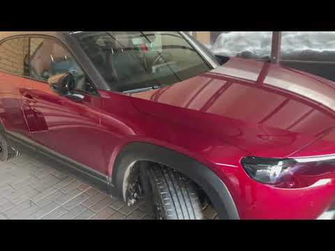 Видео: Mazda MX-30 замёрзла в минус 30!
