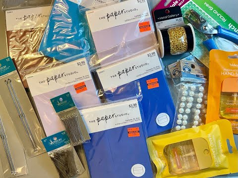 Видео: Dollar General, Hobby Lobby и Amazon Hauls