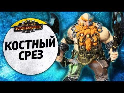 Видео: Костный срез | Графства Вампиров vs Гномы | Ленды | Total War: WARHAMMER 3