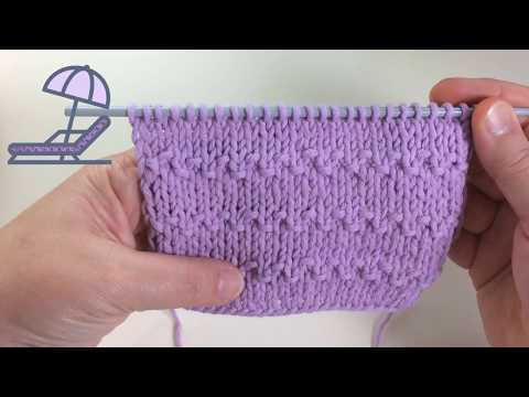 Видео: Римский стежок.Универсальный узор / Вязание спицами / Roman Stitch Knitting.