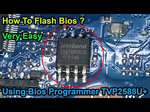 Видео: Как прошить чипы BIOS или EEPROM с помощью TVP2588U+