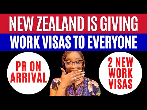 Видео: СВЕЖИЕ НОВОСТИ! Новая Зеландия вводит 2 НОВЫХ СПОСОБА ПОЛУЧЕНИЯ РАБОЧЕЙ ВИЗЫ | ПОЛУЧИТЕ ПМЖ ПО ПР...