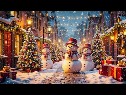 Видео: Спокойный рождественский вечер 🎄 Расслабляющие звуки фортепиано и снега