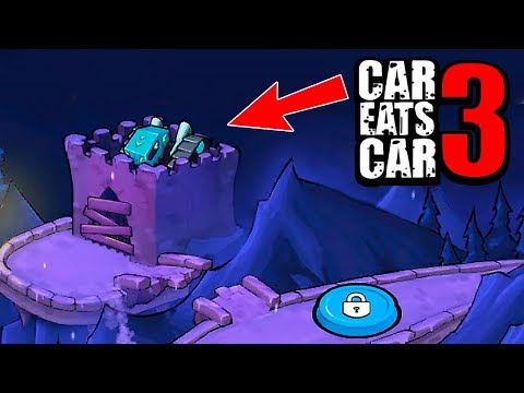 Видео: Обновление Car Eats Car 3! Что это за Новая Синяя Машина на Гусеницах???
