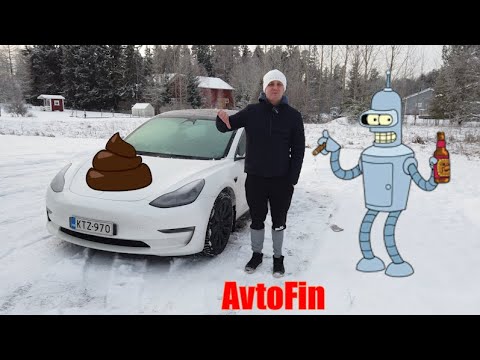 Видео: Правда о Tesla Model 3 в зимних условиях