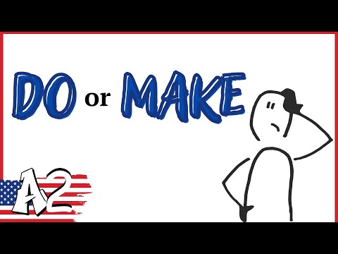 Видео: Do vs Make: Основні відмінності та приклади. Do vs Make: What’s the difference?