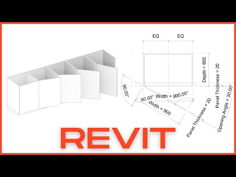Видео: Кухонный шкаф — Учебное пособие по Revit Family