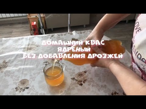 Видео: Самый вкусный Домашний ядреный  хлебный квас  На  хлебе Без добавления дрожжей