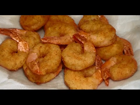 Видео: Простой рецепт хрустящих жареных креветок: как приготовить хрустящие жареные креветки
