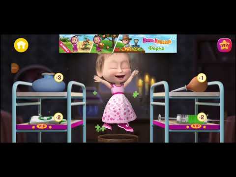 Видео: Маша и Медведь. Мои друзья. Обзор игры