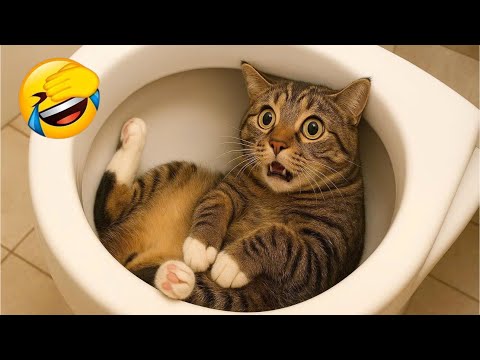 Видео: Самый смешной клип про кошек и собак 2025 года😼🐶Попробуйте не засмеяться😜 #196