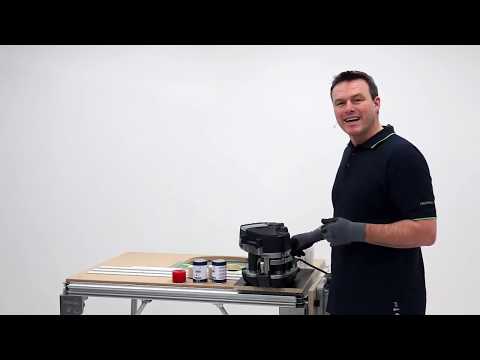 Видео: Festool TV. Выпуск 65 - CONTURO KA 65. Работа с полиуретановым клеем