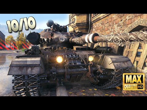 Видео: Centurion AX: игра 10-10 на «Линии Зигфрида» - World of Tanks