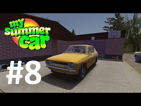 Видео: СОБРАЛ КУЗОВ! ► My Summer Car #8 с РУЛЁМ!
