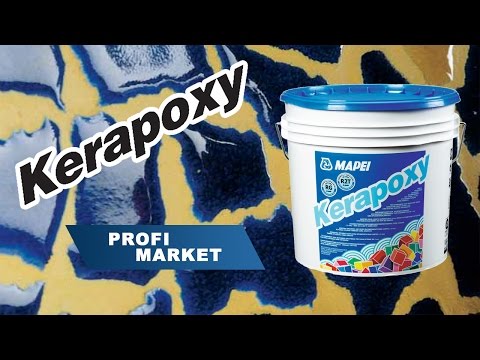 Видео: Технология нанесения затирки  Kerapoxy TM MAPEI от Profimarket