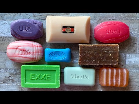 Видео: ASMR Soap cutting | Soap Carving|Резка мыла  | ASMR