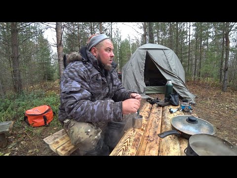 Видео: ЖИВУ ОДИН В БОРУ В ПАЛАТКЕ С ПЕЧКОЙ! МЕСТО СТАЛО ЕЩЁ УЮТНЕЕ \ РЫБАЛКА С НОЧЁВКОЙ, ВОТ ЭТО РЕЗУЛЬТАТ.