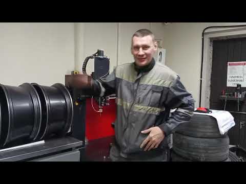 Видео: Алмазная проточка литых дисков.г.Липецк