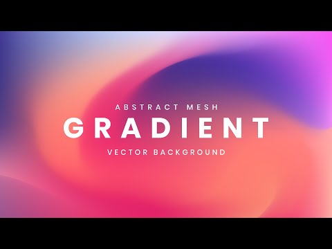 Видео: Учебник Inkscape: Абстрактный фон с градиентной сеткой
