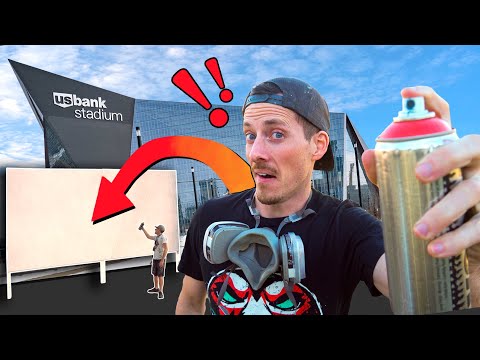 Видео: Окрашивание распылением вживую на аншлаговом концерте известного музыканта!