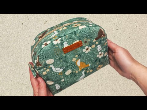 Видео: DIY/ШЬЮ КОСМЕТИЧКУ/ПОДРОБНЫЙ МАСТЕР-КЛАСС #sew#ручнаяработа#шьюсама