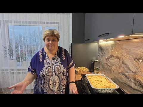 Видео: Вкусная запеканка из макаронных  трубочек.Вспомнили вкус лета приготовила окрошку.